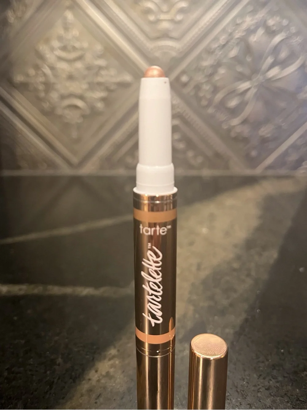 tarte Tartelette Double-Ended Eyeshadow Stick in Rosy tan/ soft rose